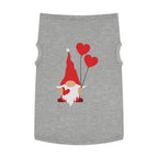 Gnome with Hearts Valentine Dog Tank Top