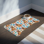 German Shepherd Pattern Feeding Mat