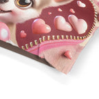 Chihauhau Valentine's Dog Bed