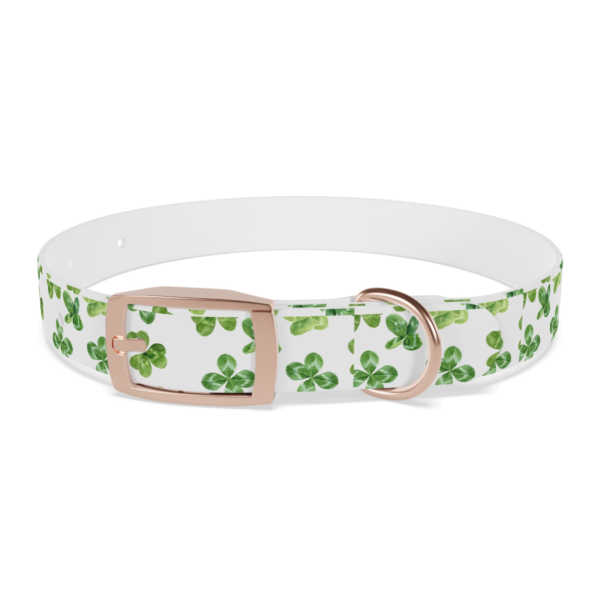St Patrick's Day Clovers Dog Collar