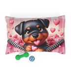 Rottweiler Valentine's Dog Bed