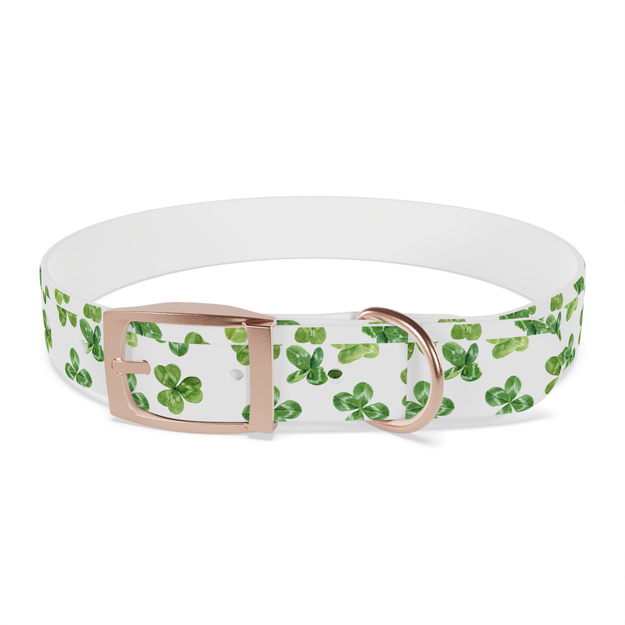St Patrick's Day Clovers Dog Collar