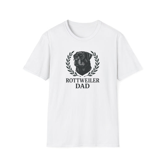 Rottweiler Dad Logo T-Shirt