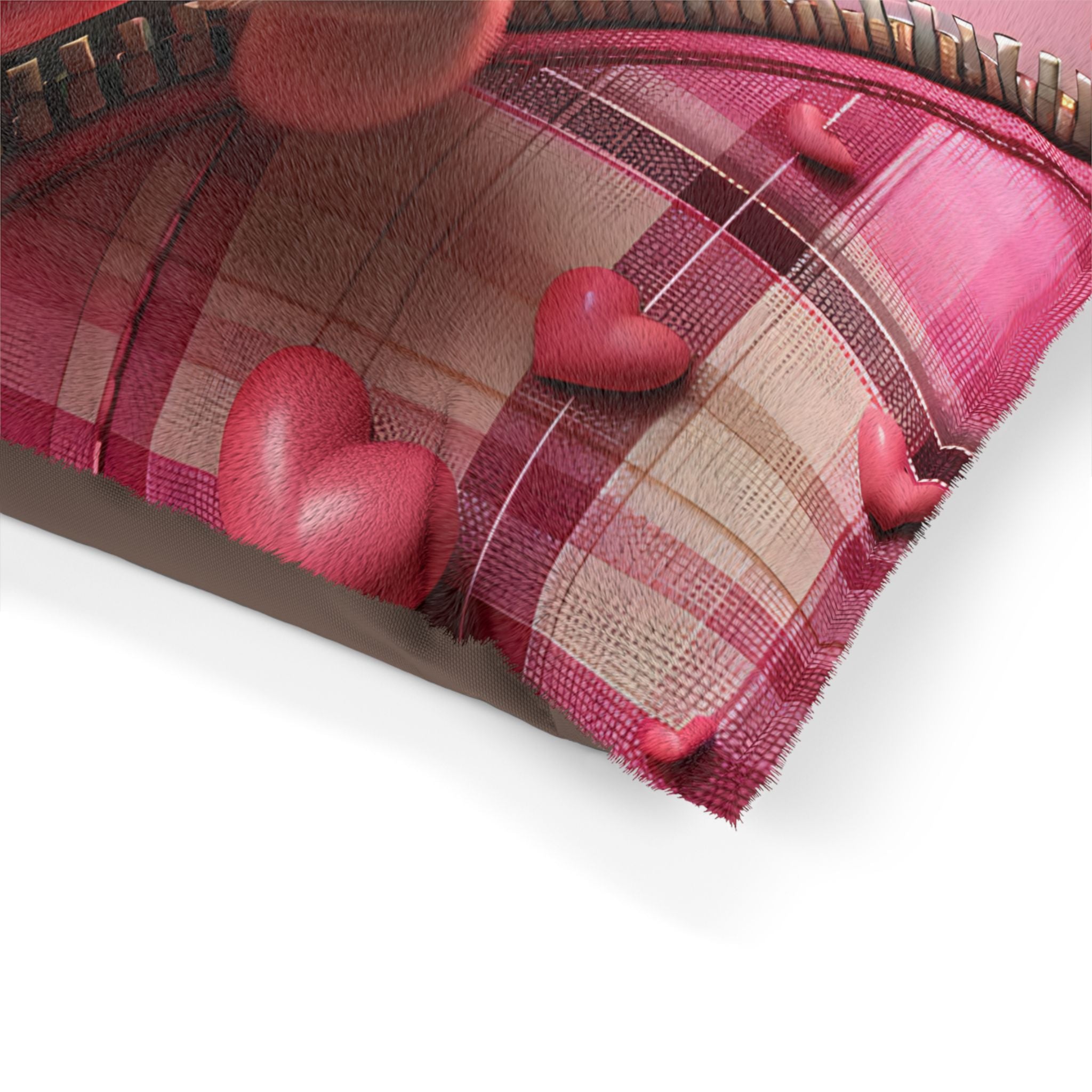 Pug Valentine's Dog Bed