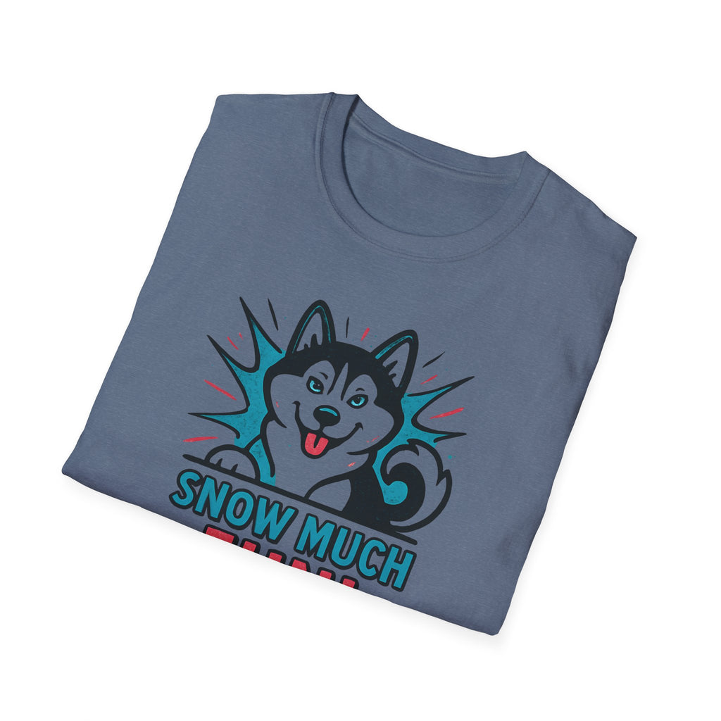 Husky Snow Much Fun T-Shirt
