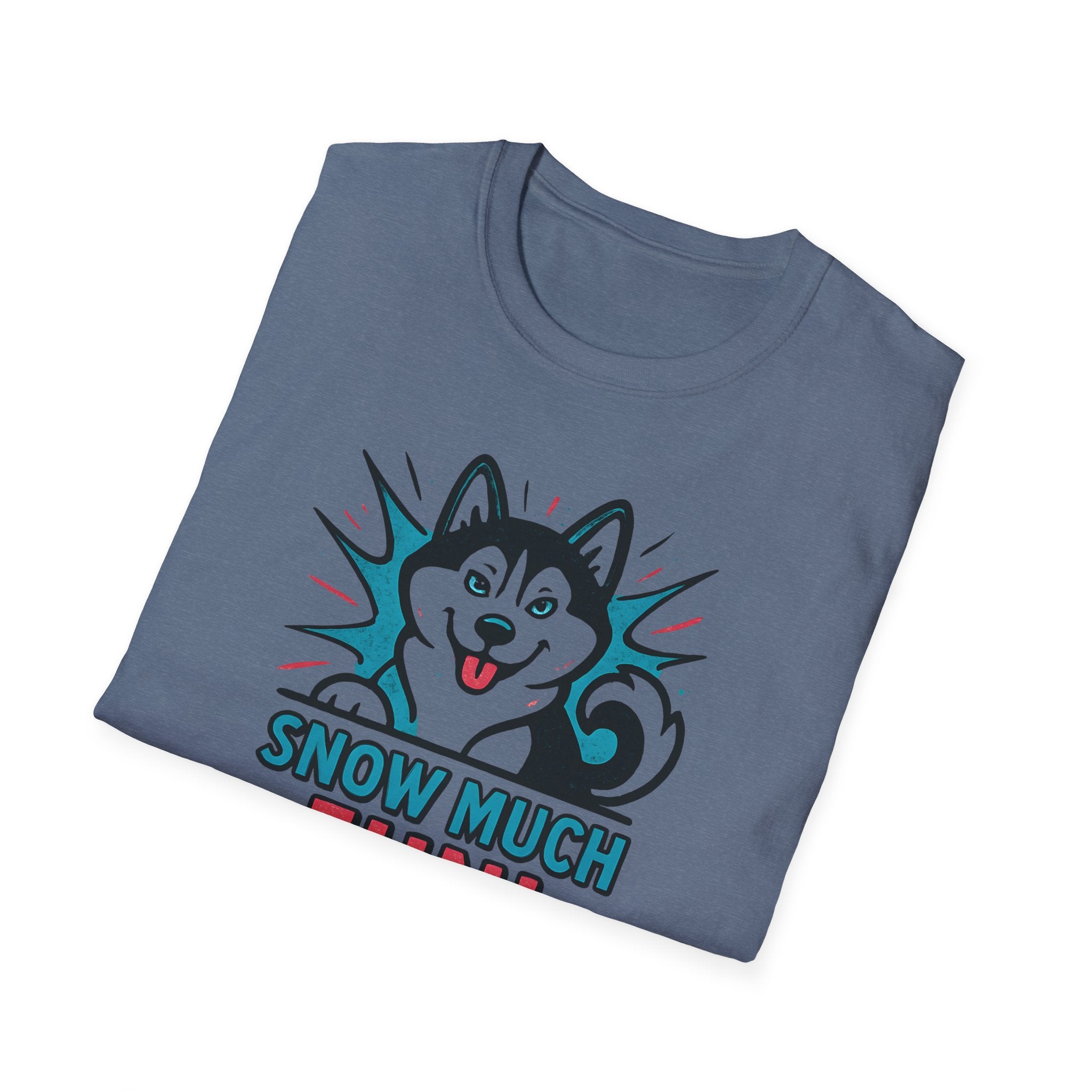 Husky Snow Much Fun T-Shirt
