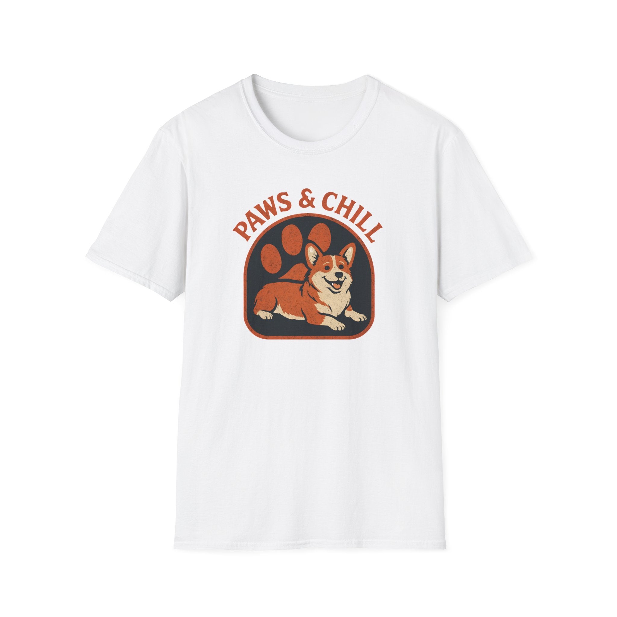 Corgi Paw and Chill T-Shirt