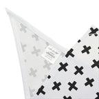 Black Crosses Dog Bandana