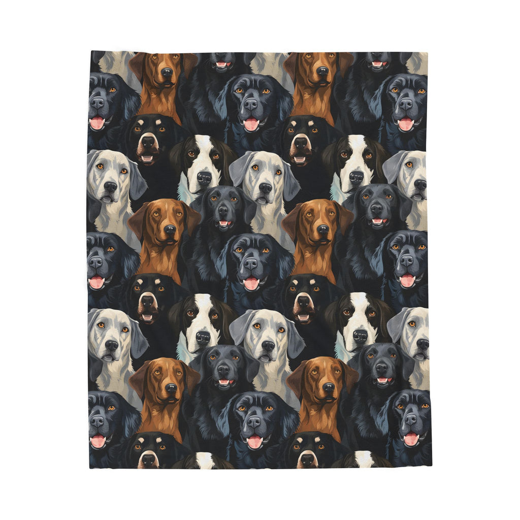 Golden Retriever Labrador Dog Blanket