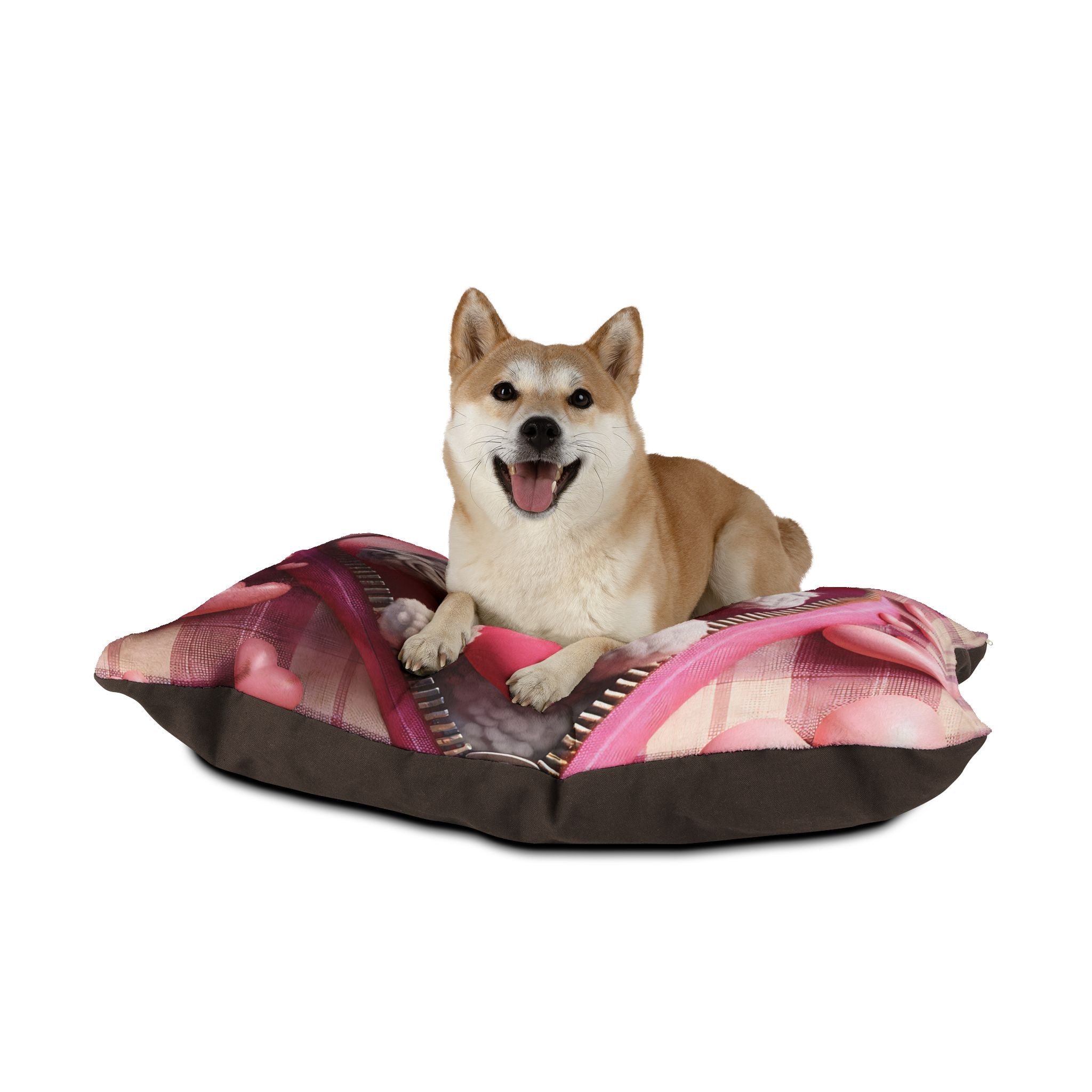 Poodle Valentine's Dog Bed