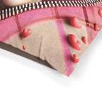 Pomeranian Valentine's Dog Bed