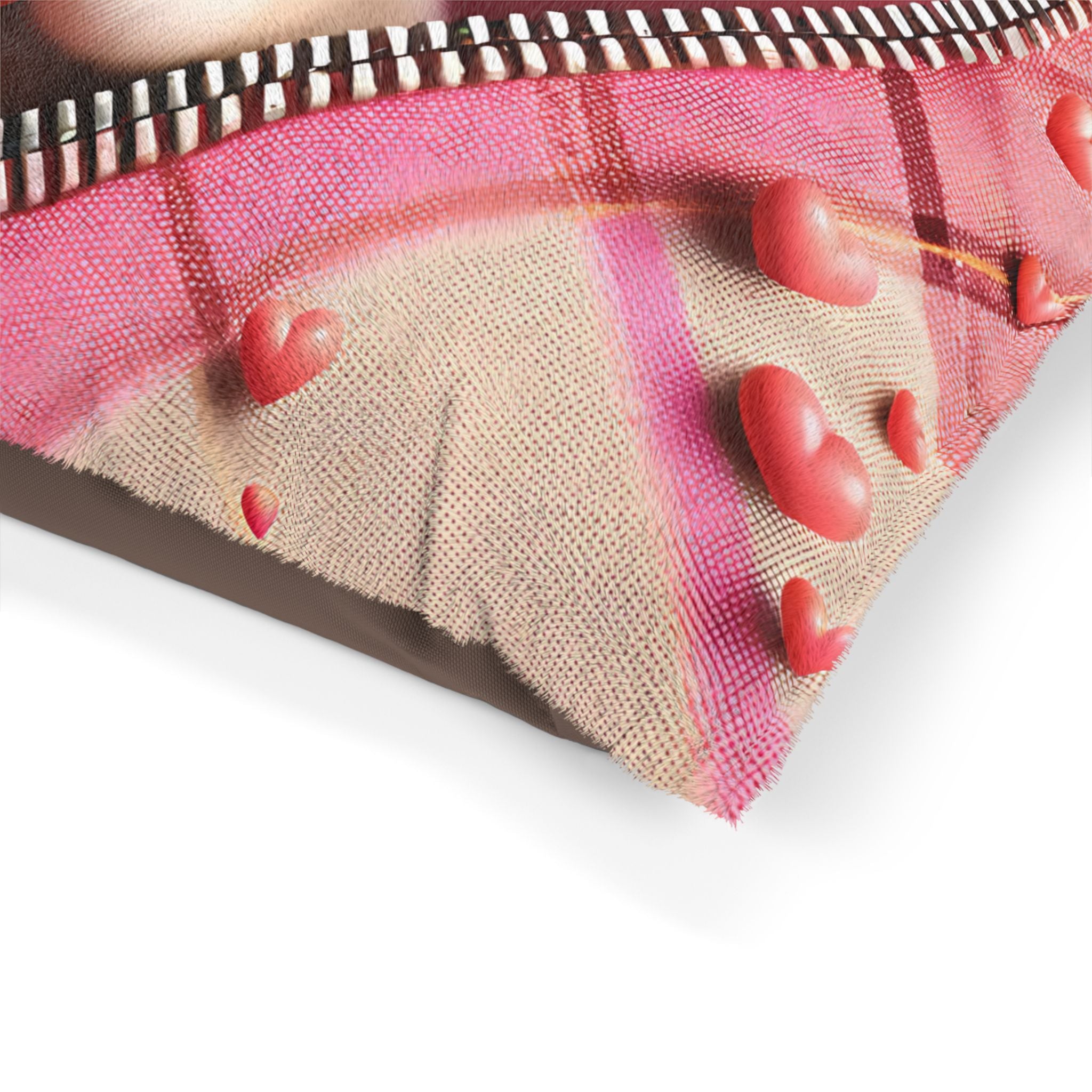 Pomeranian Valentine's Dog Bed