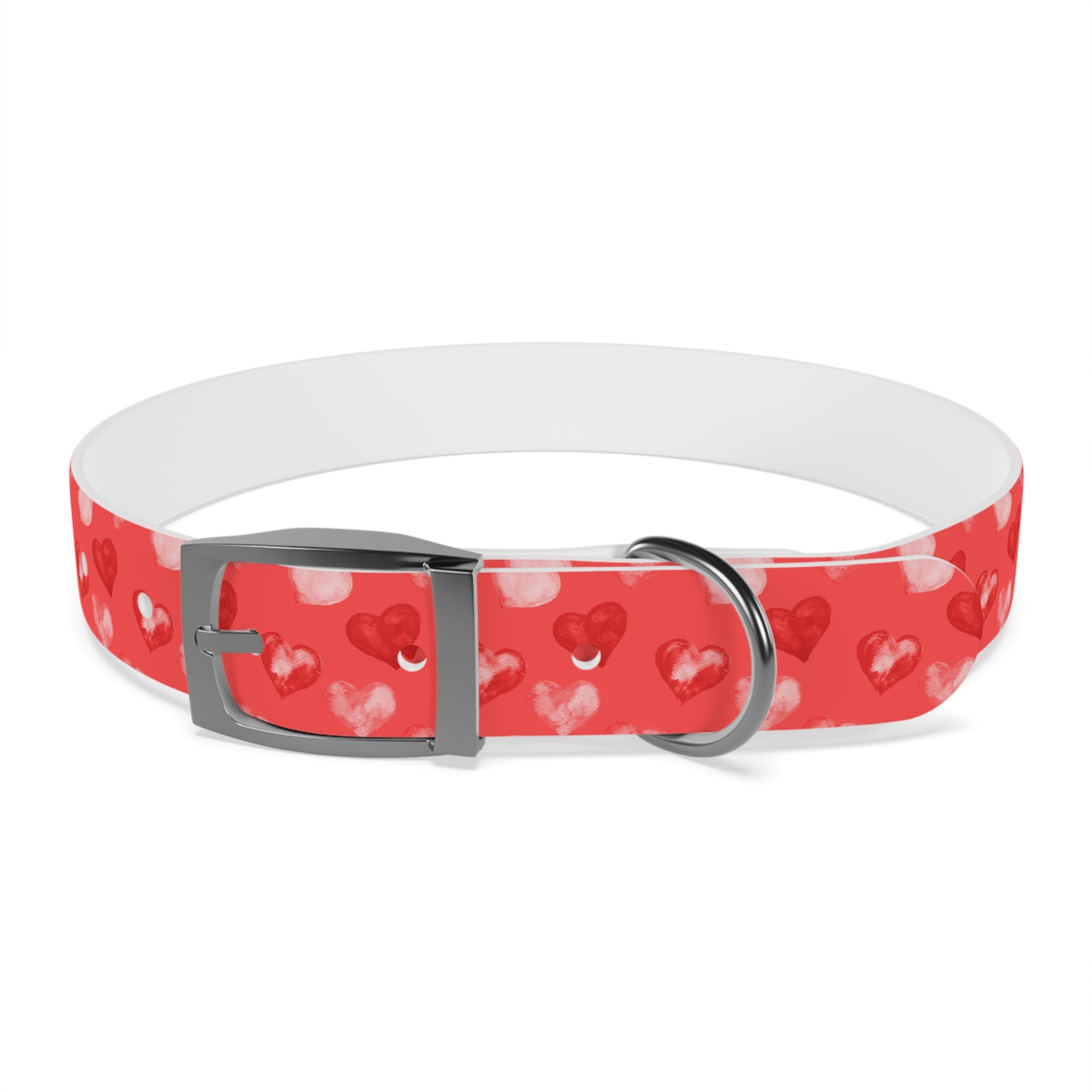 Valentine's Day Hearts Dog Collar