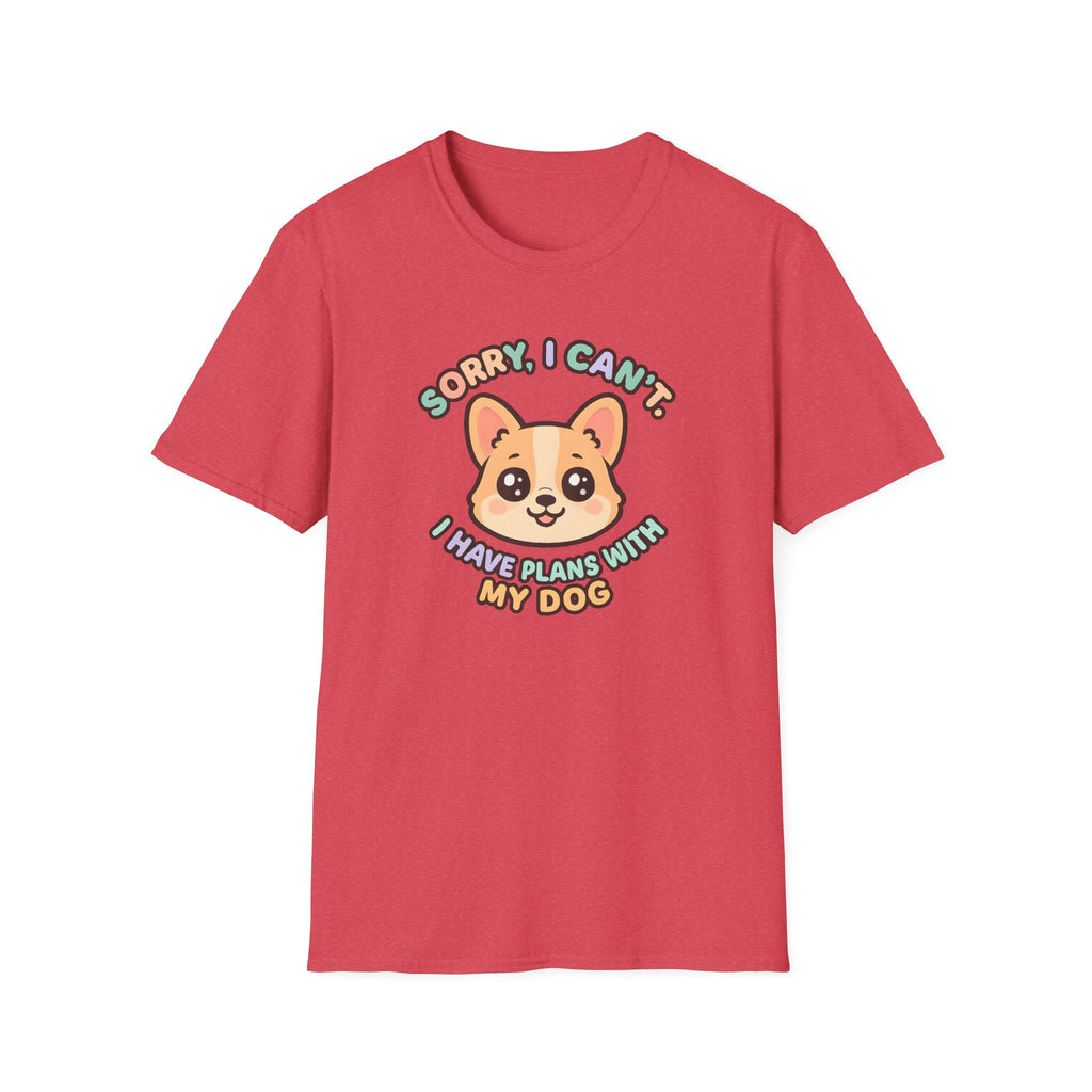 Corgi Plans With My Dog T-Shirt
