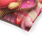 Labrador Valentine's Dog Bed