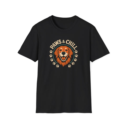 Retriever Paws and Chill T-Shirt