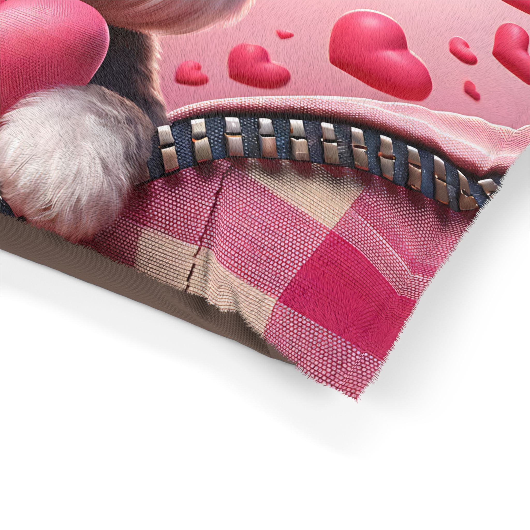 Schnauzer Valentine's Dog Bed