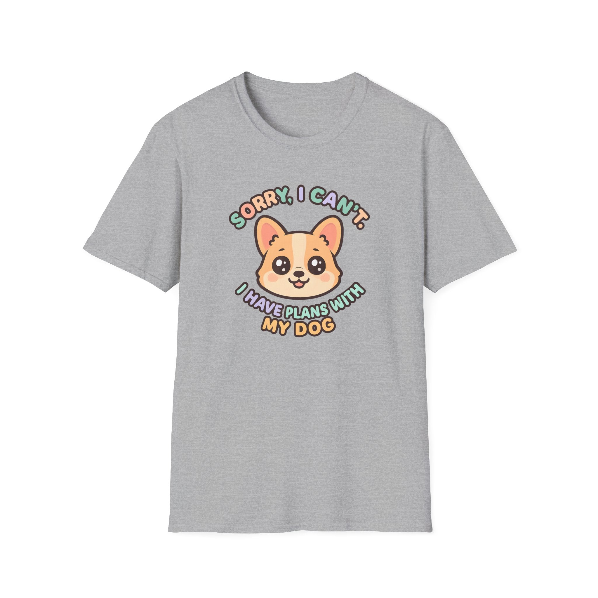 Corgi Plans With My Dog T-Shirt