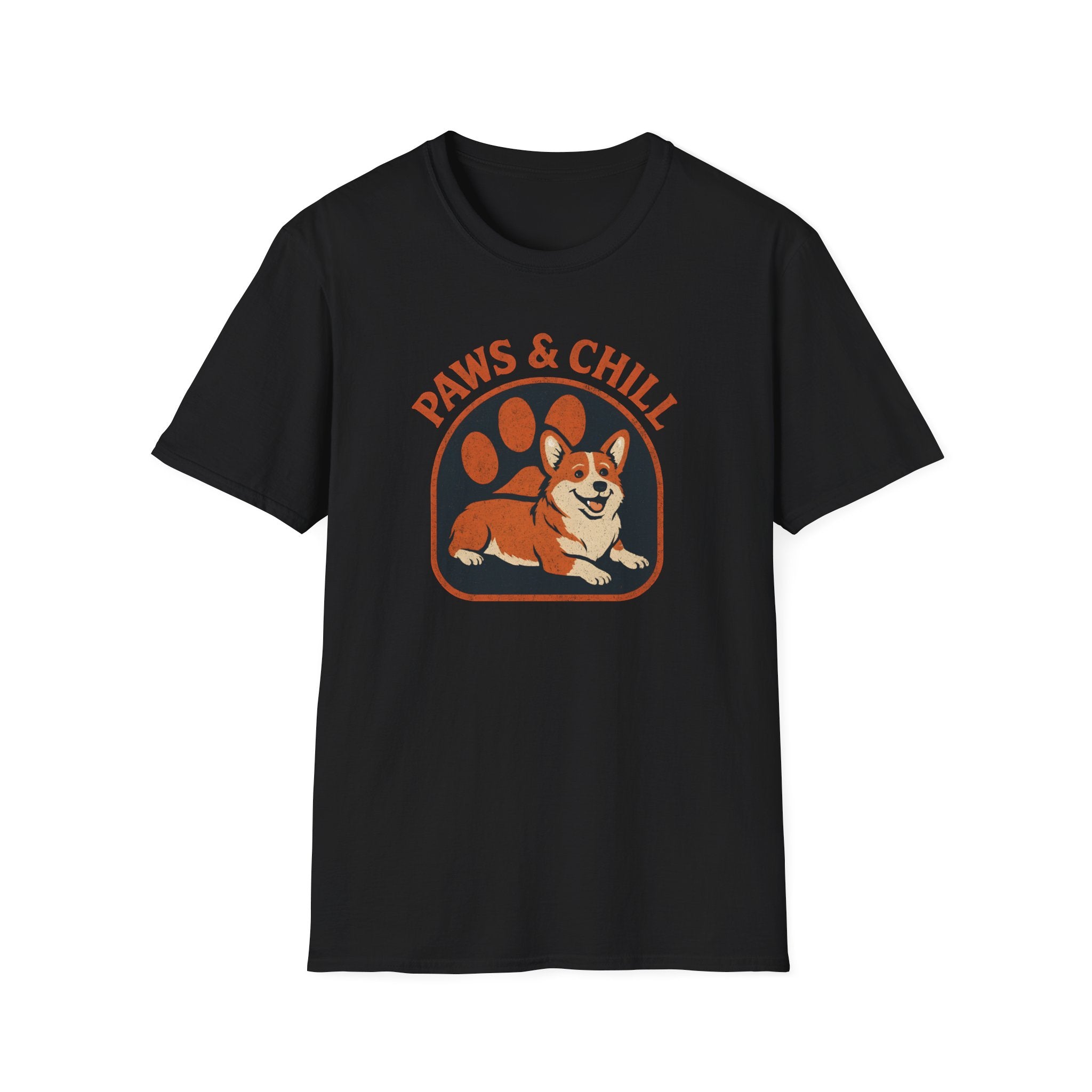 Corgi Paw and Chill T-Shirt