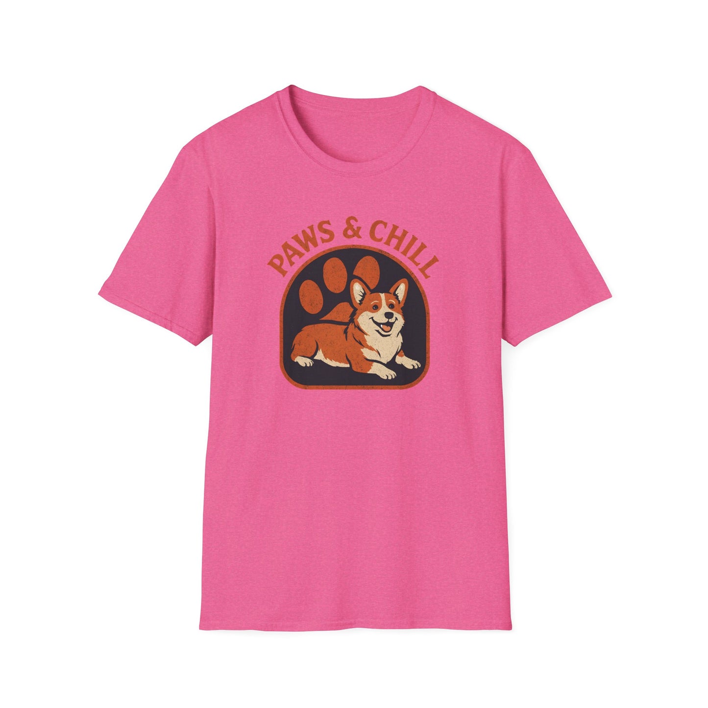 Corgi Paw and Chill T-Shirt