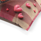 Dachshund Valentine's Dog Bed
