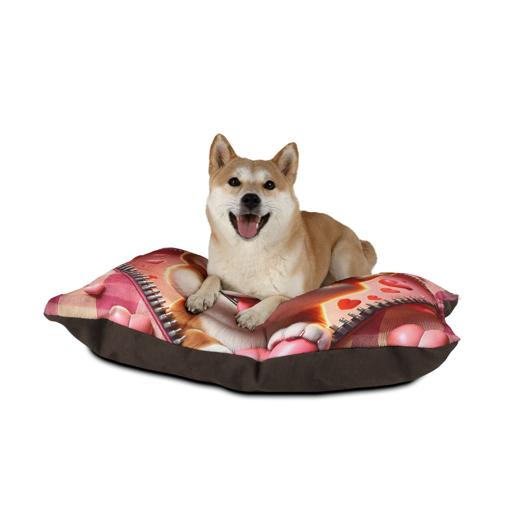 Corgi Valentine's Dog Bed