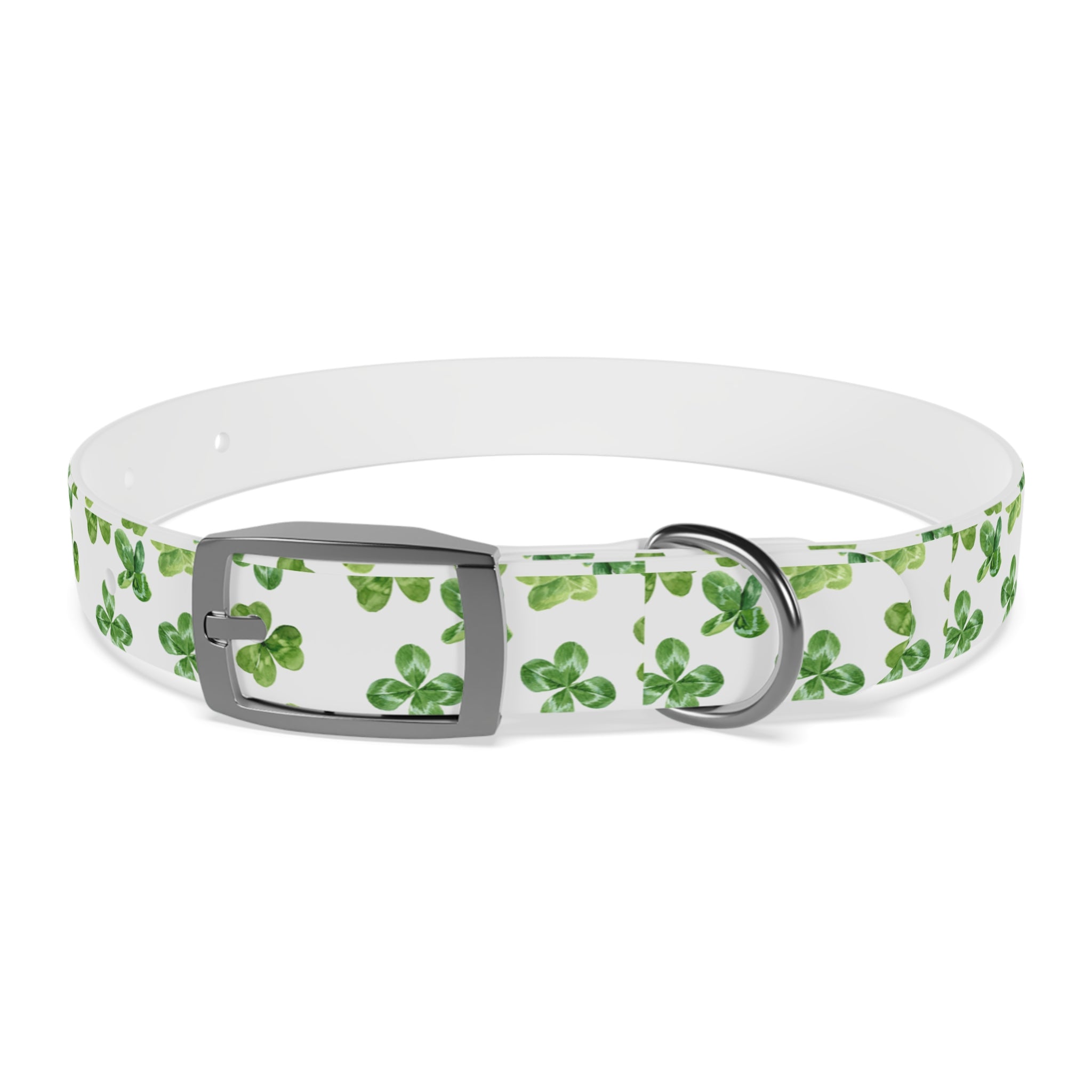 St Patrick's Day Clovers Dog Collar