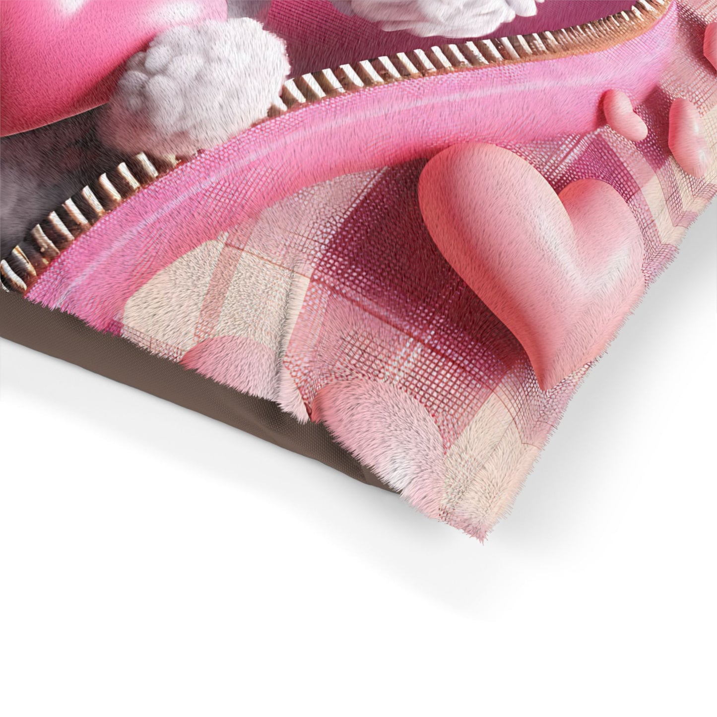 Poodle Valentine's Dog Bed
