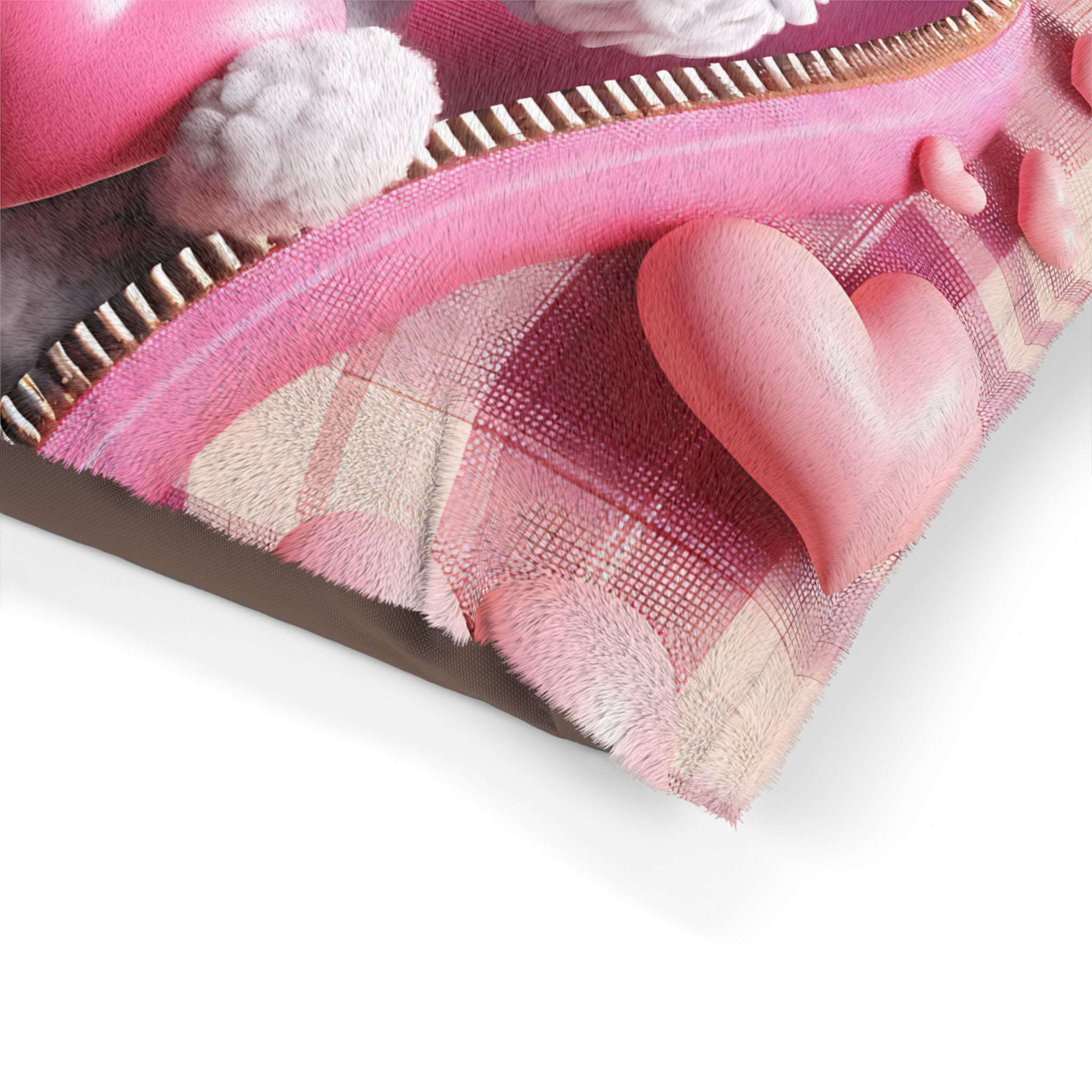 Poodle Valentine's Dog Bed