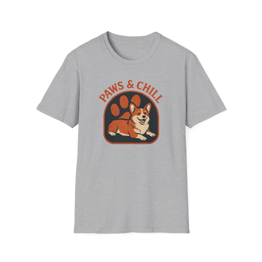 Corgi Paw and Chill T-Shirt