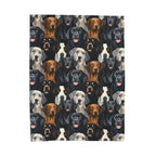 Golden Retriever Labrador Dog Blanket