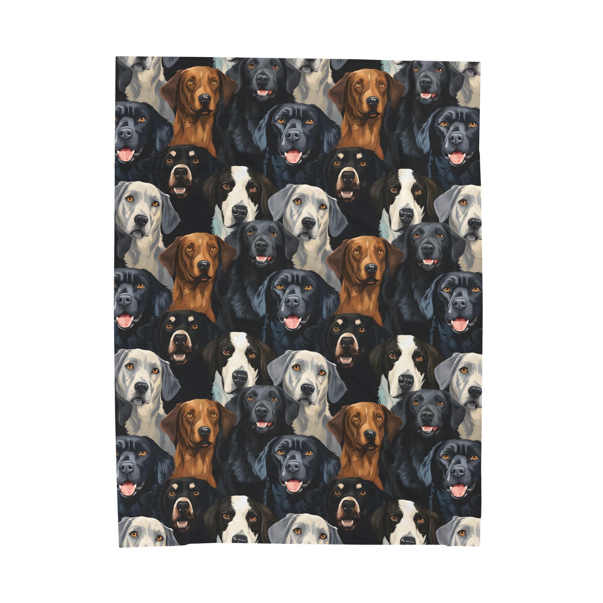 Golden Retriever Labrador Dog Blanket