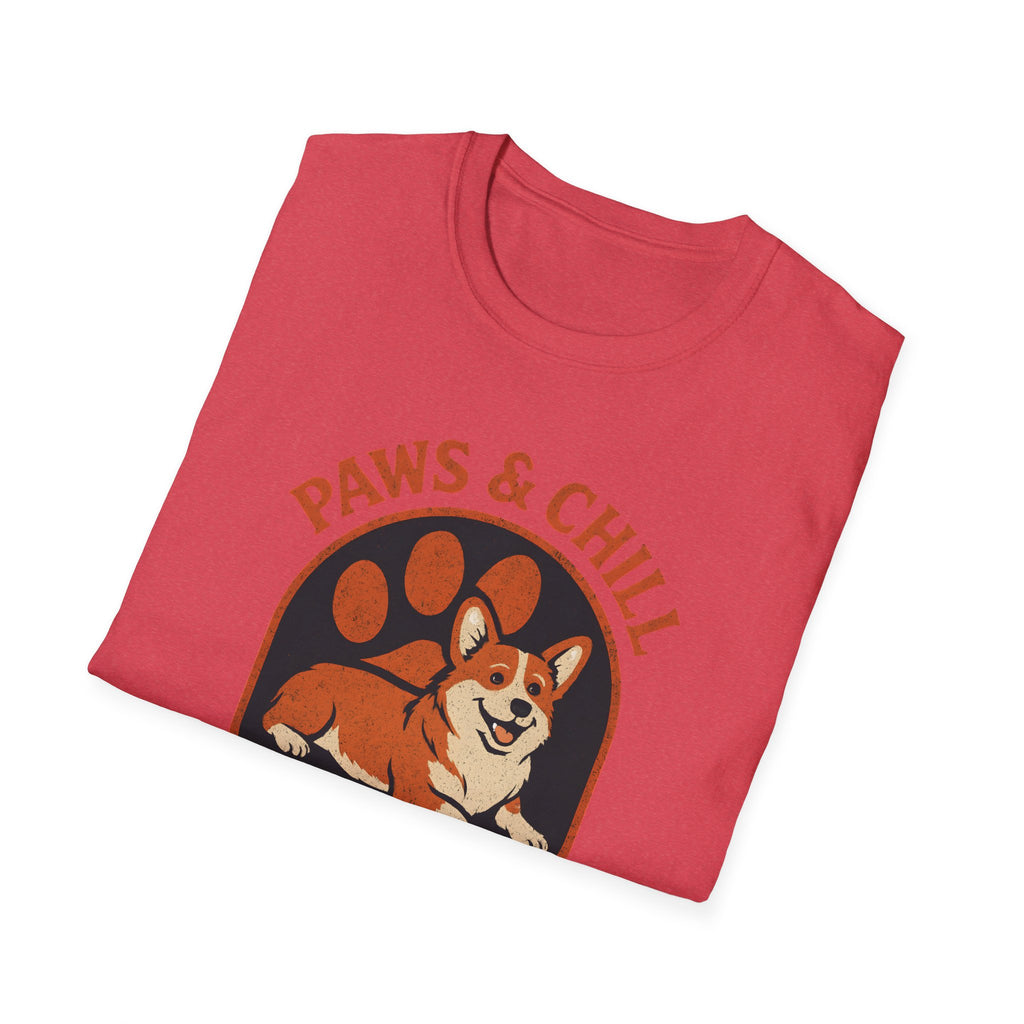 Corgi Paw and Chill T-Shirt