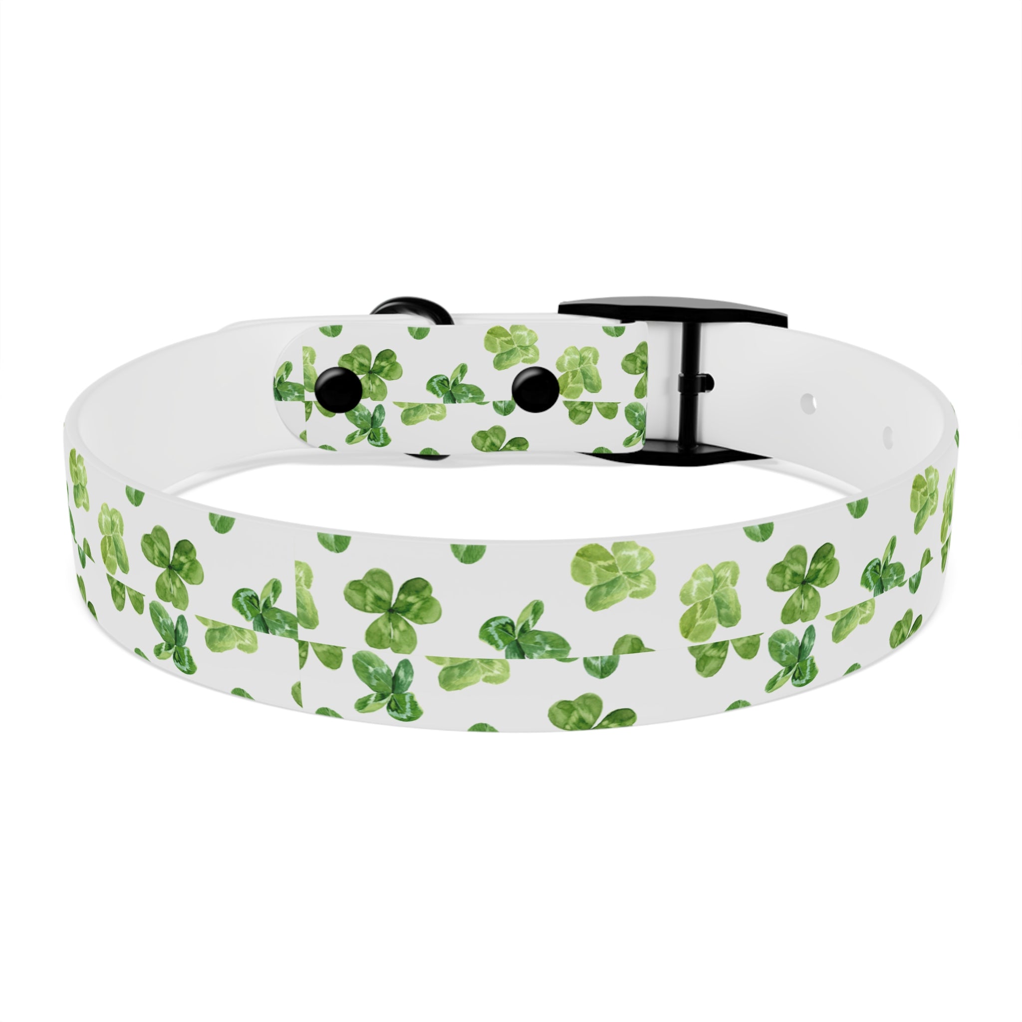 St Patrick's Day Clovers Dog Collar