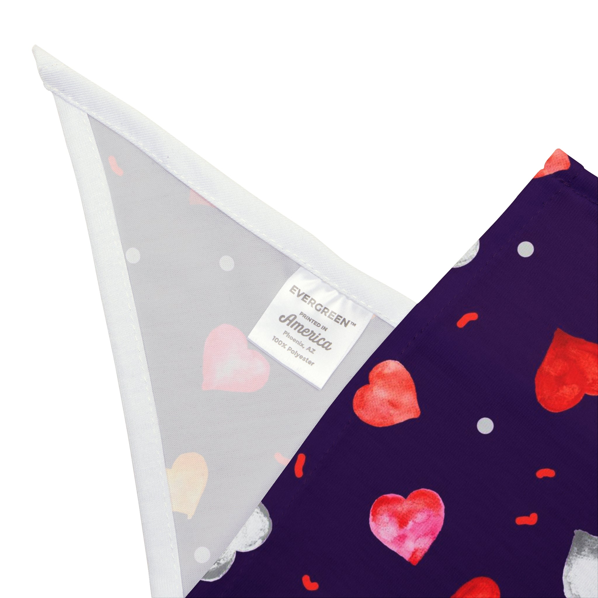 Valentine Hearts Dog Bandana