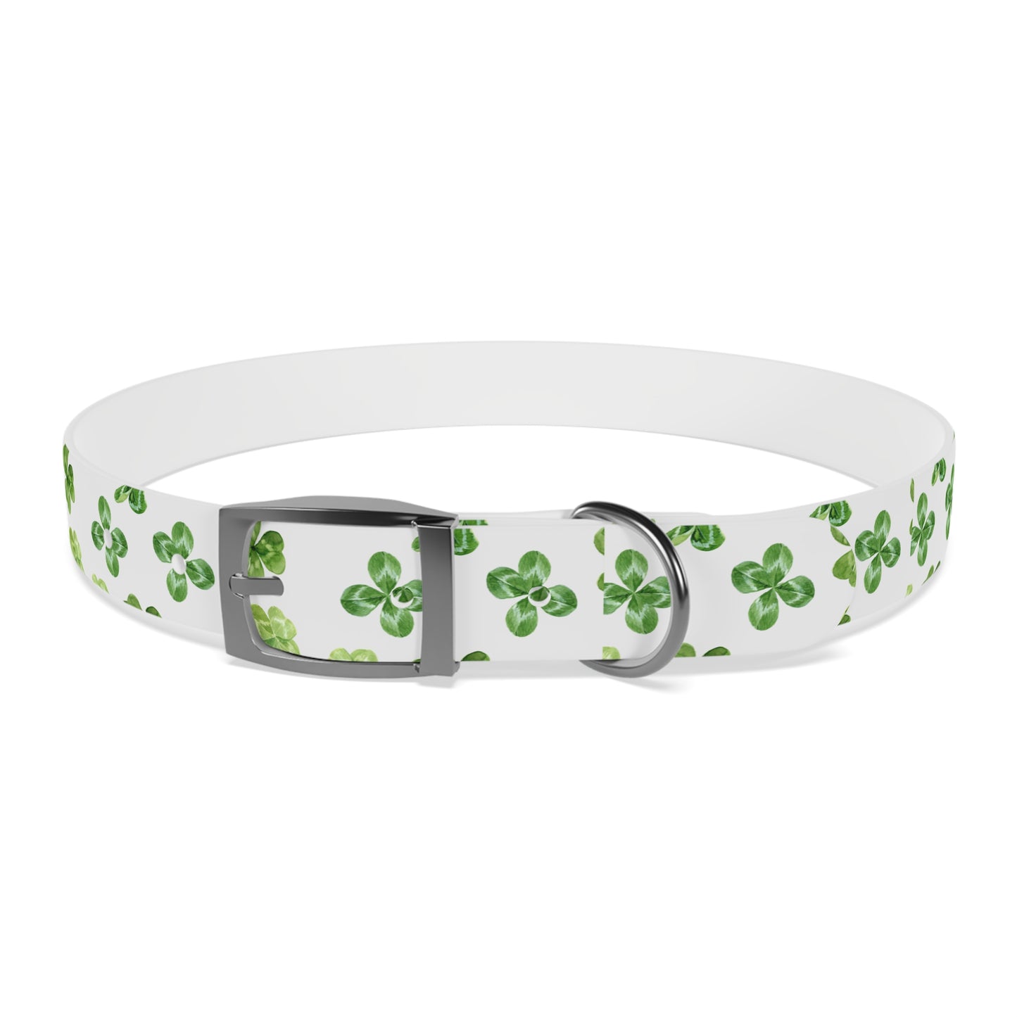 St Patrick's Day Clovers Dog Collar