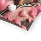 Beagle Valentine's Dog Bed