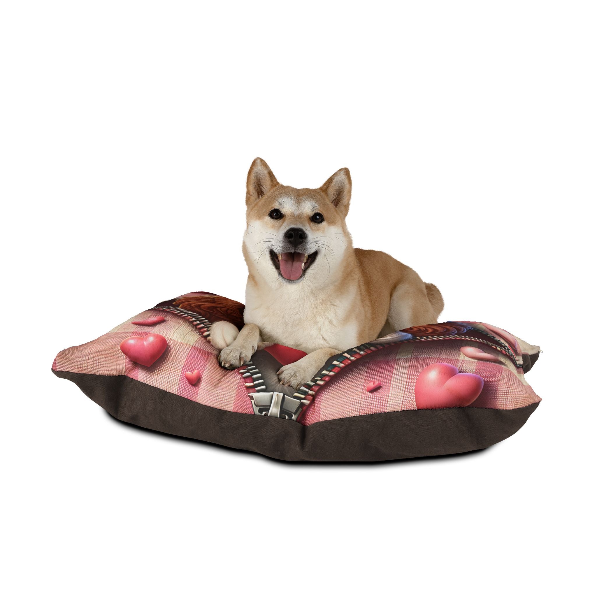 King Charles Cavalier Valentine's Dog Bed