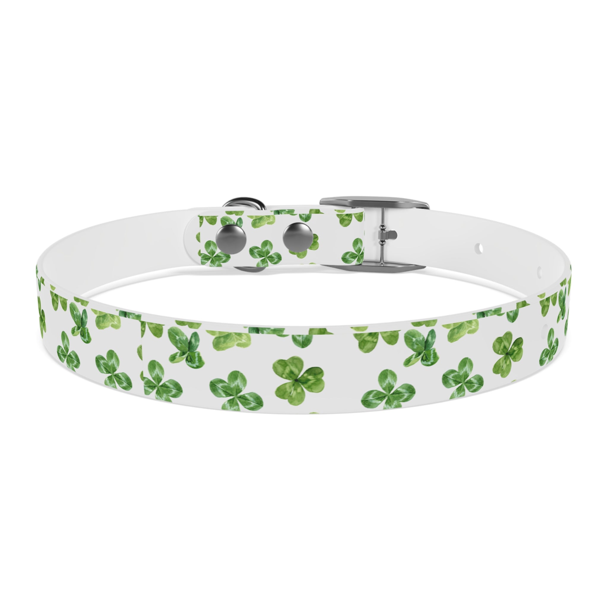 St Patrick's Day Clovers Dog Collar