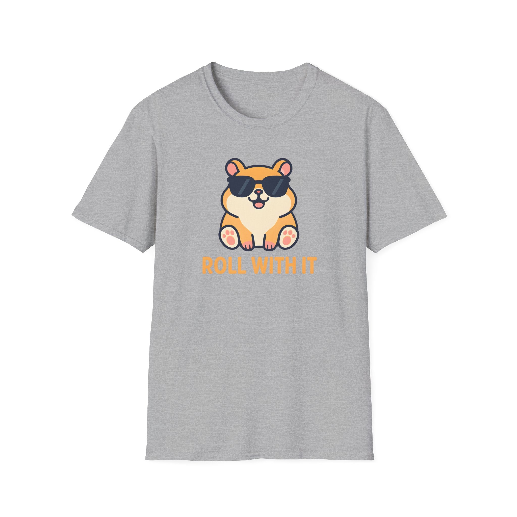 Corgi With Sunglasses Roll With It T-Shirt