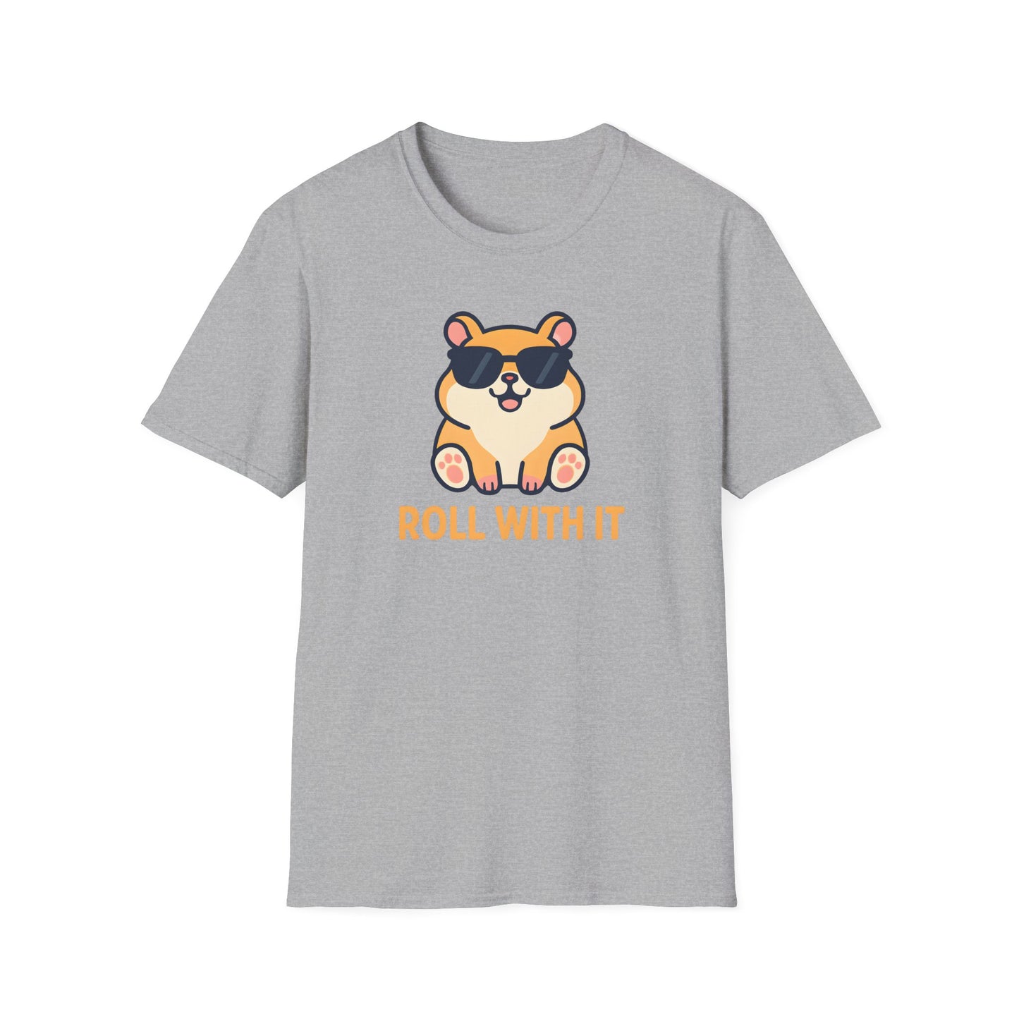 Corgi With Sunglasses Roll With It T-Shirt