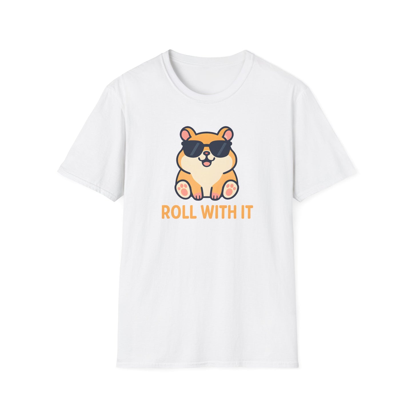 Corgi With Sunglasses Roll With It T-Shirt