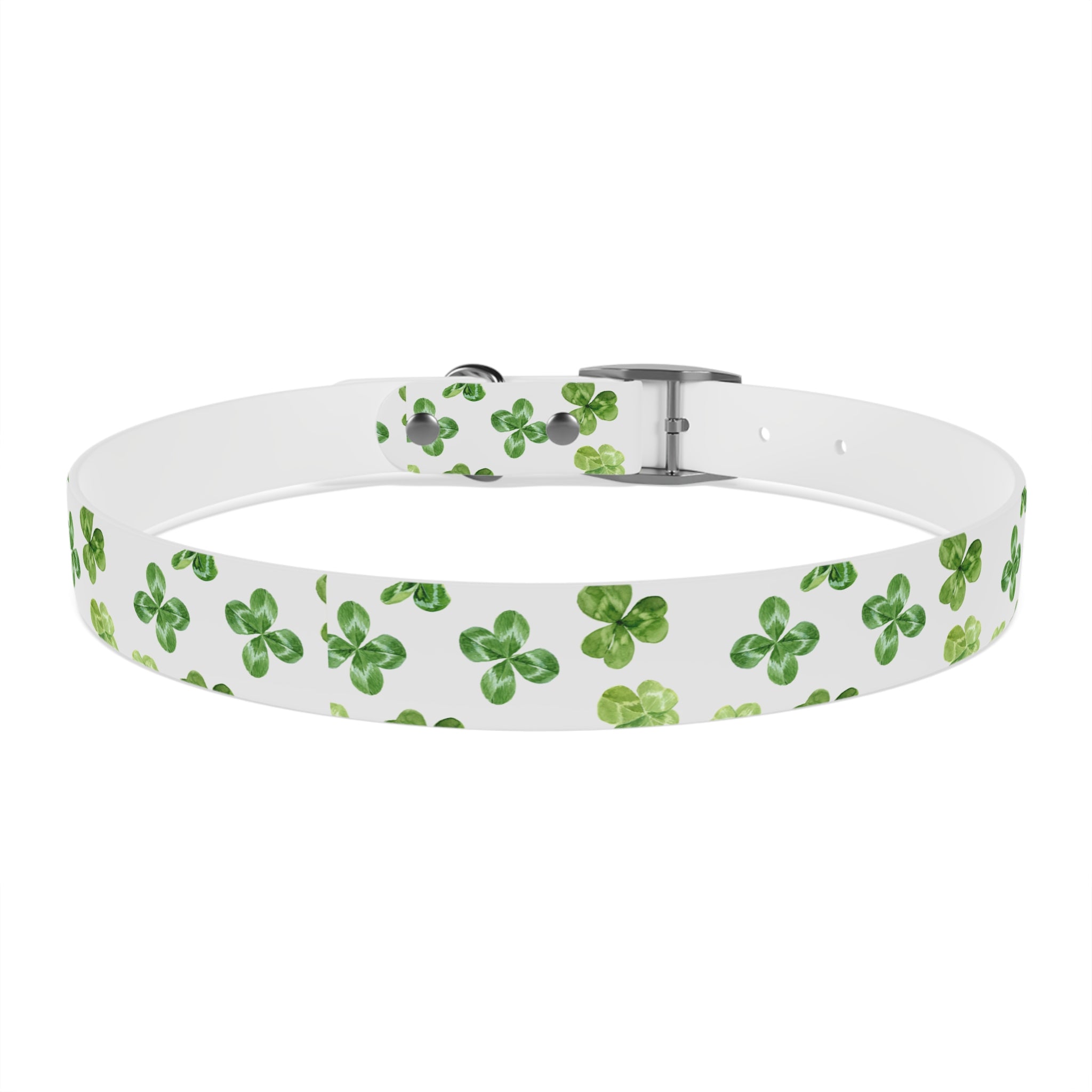 St Patrick's Day Clovers Dog Collar