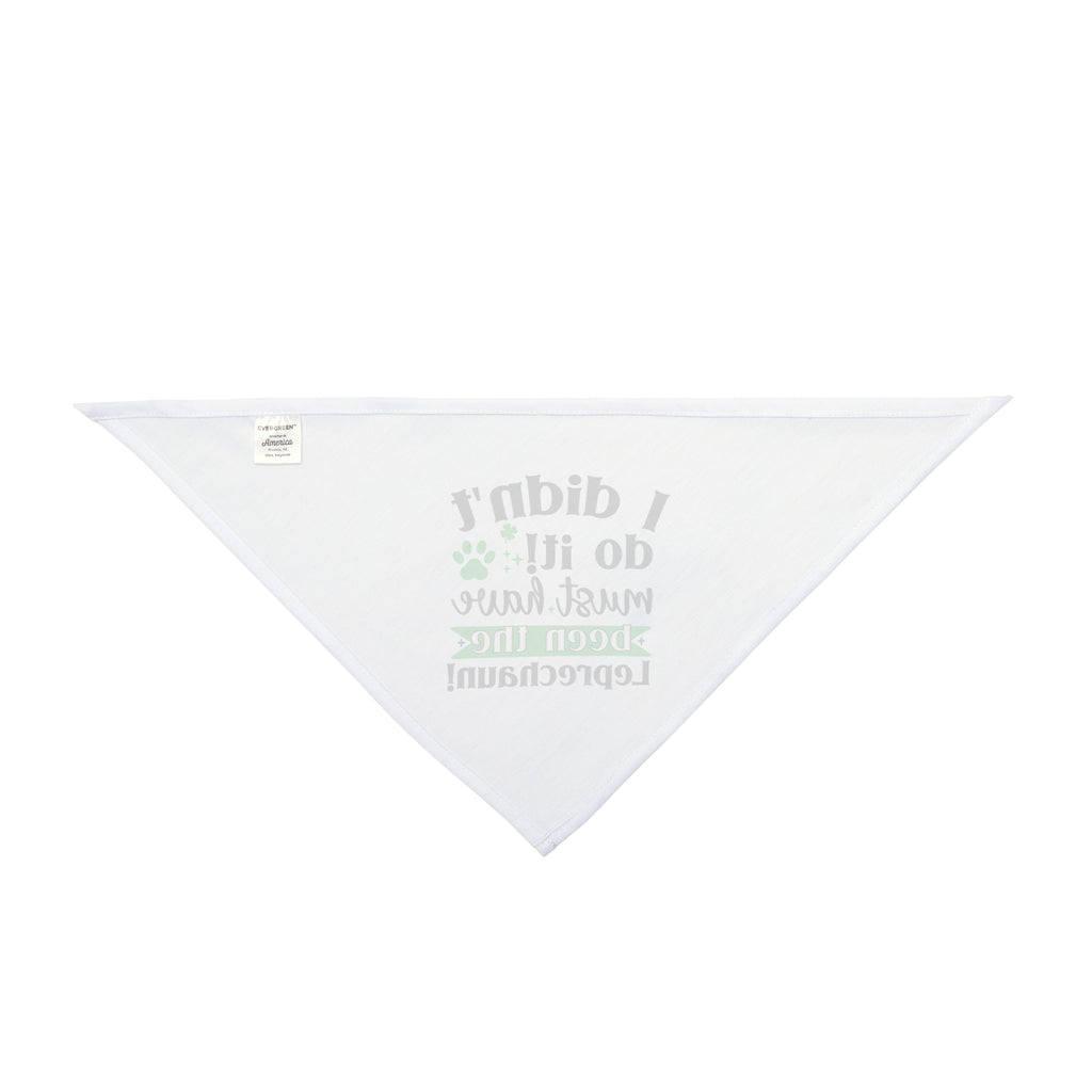 I Didn't Do It Must Have Been The Leprechauns Dog Bandana