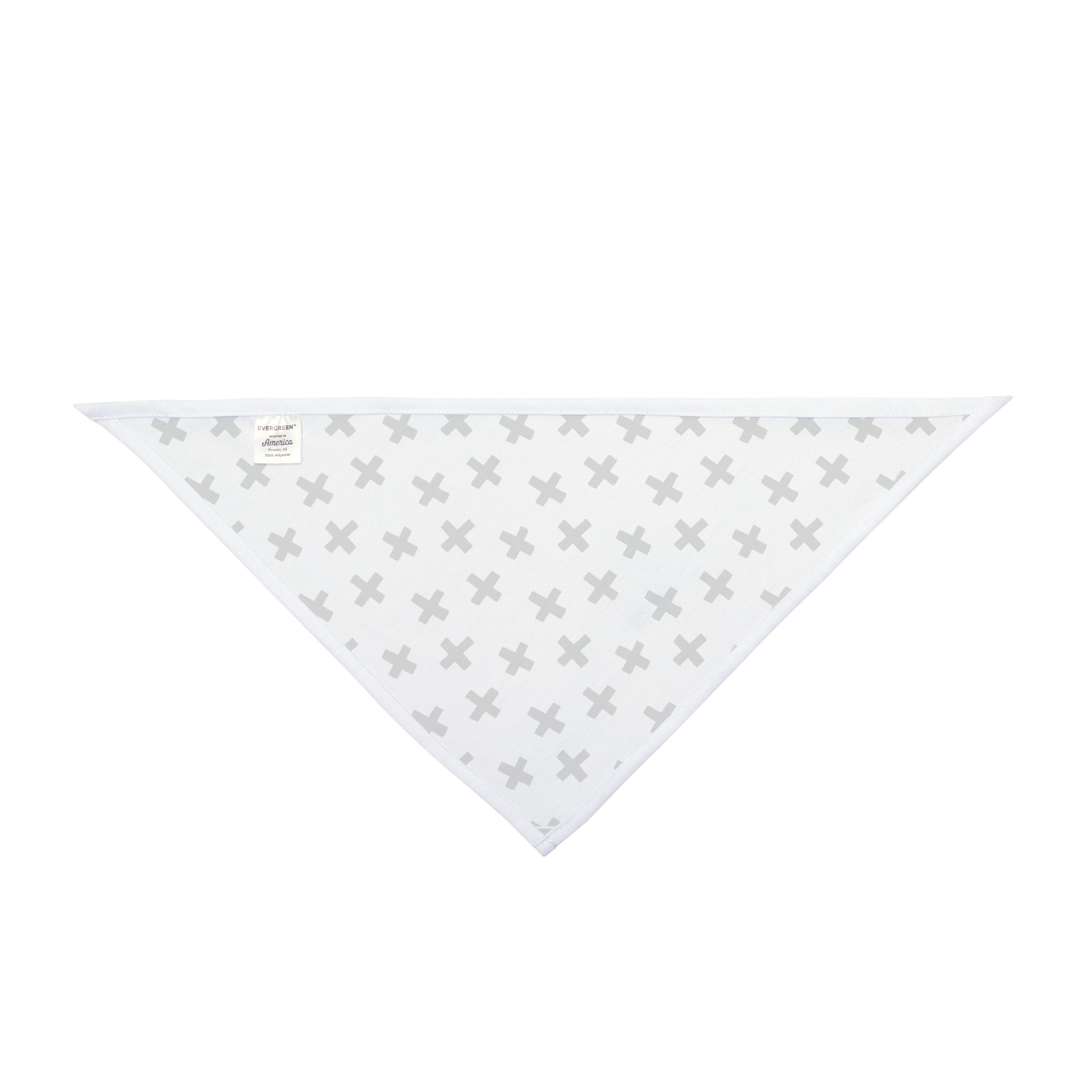 Black Crosses Dog Bandana