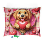 Labrador Valentine's Dog Bed