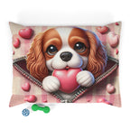 King Charles Cavalier Valentine's Dog Bed