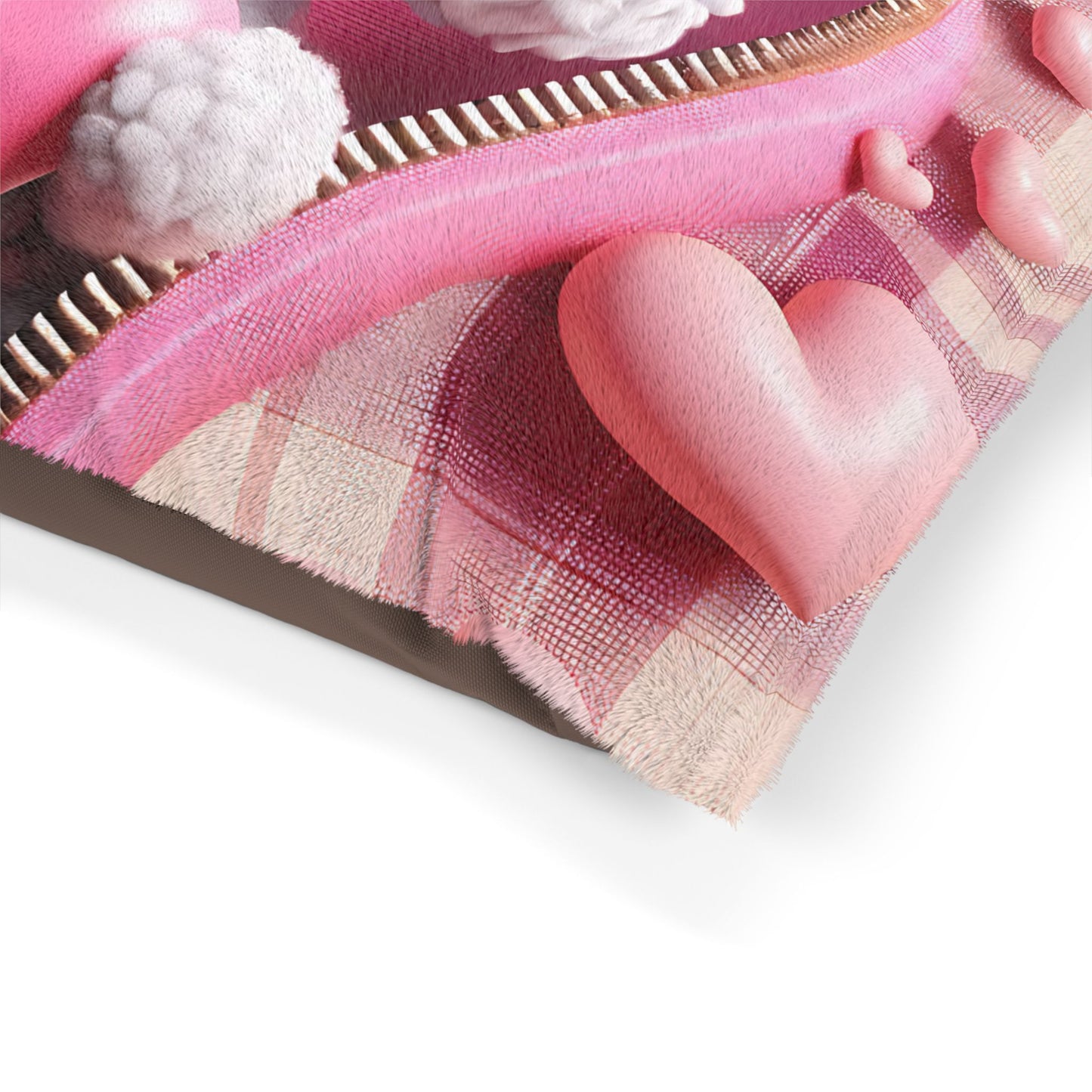 Poodle Valentine's Dog Bed