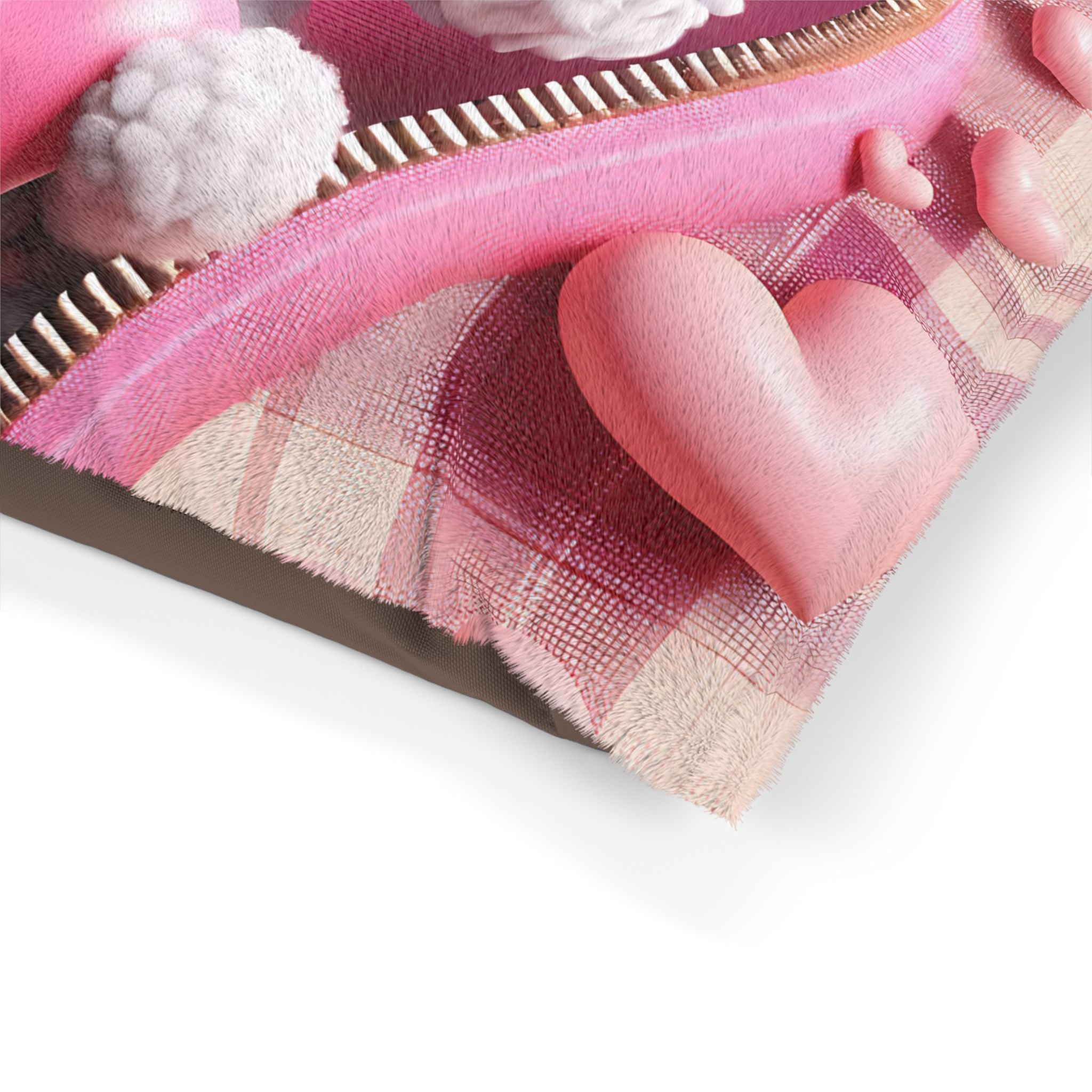 Poodle Valentine's Dog Bed