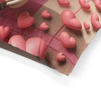 Labrador Valentine's Dog Bed